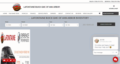 Desktop Screenshot of lafontainebuickgmcannarbor.com