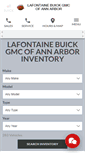 Mobile Screenshot of lafontainebuickgmcannarbor.com